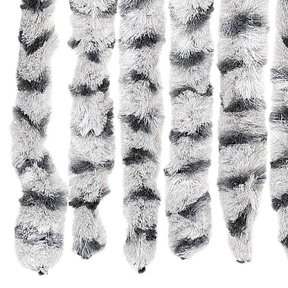 Zanzariera Grigio Chiaro e Grigio Scuro 90x220 cm Ciniglia - homemem39