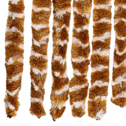 Zanzariera Ocra e Bianco 56x185 cm Ciniglia - homemem39