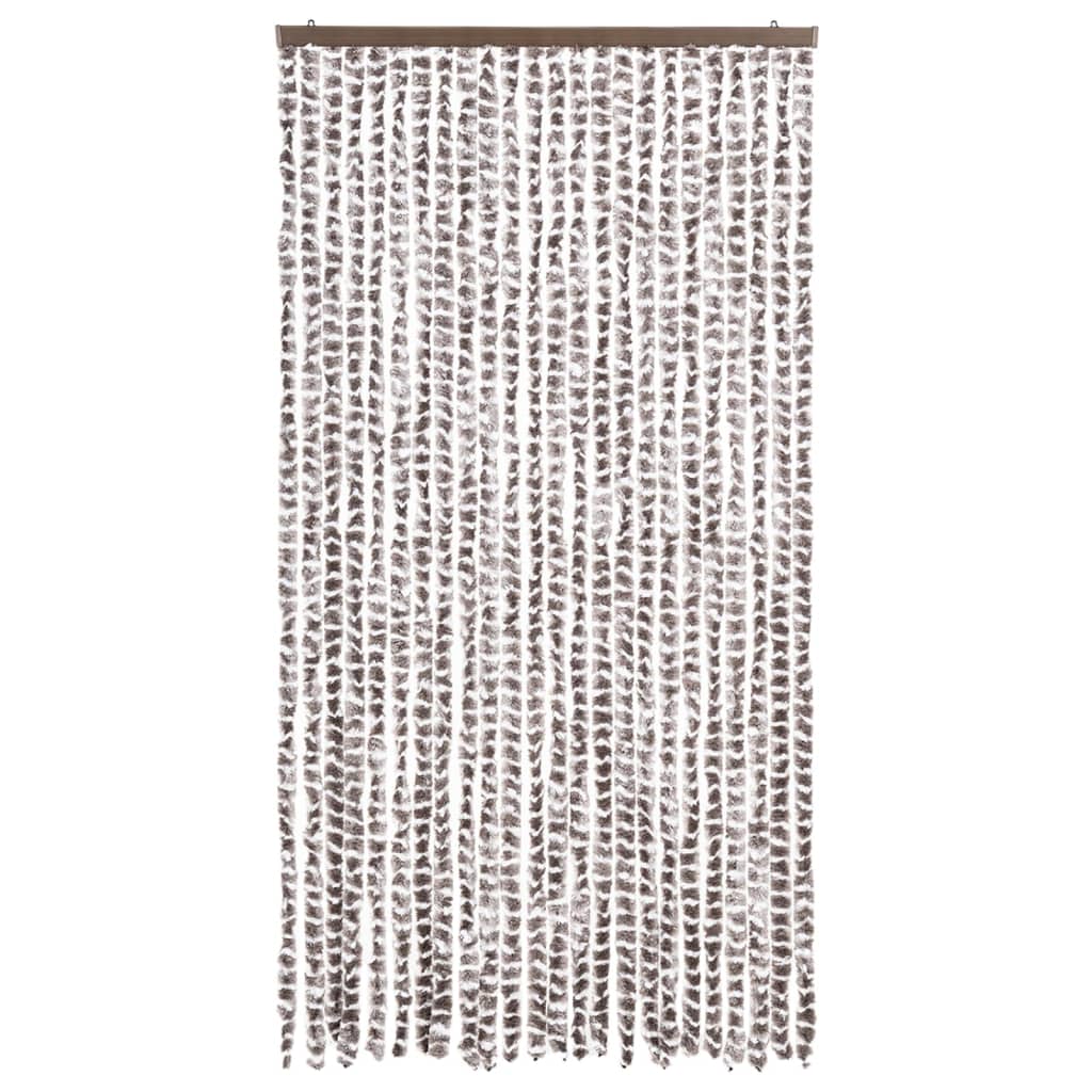 Zanzariera Grigio Talpa e Bianco 100x220 cm Ciniglia - homemem39