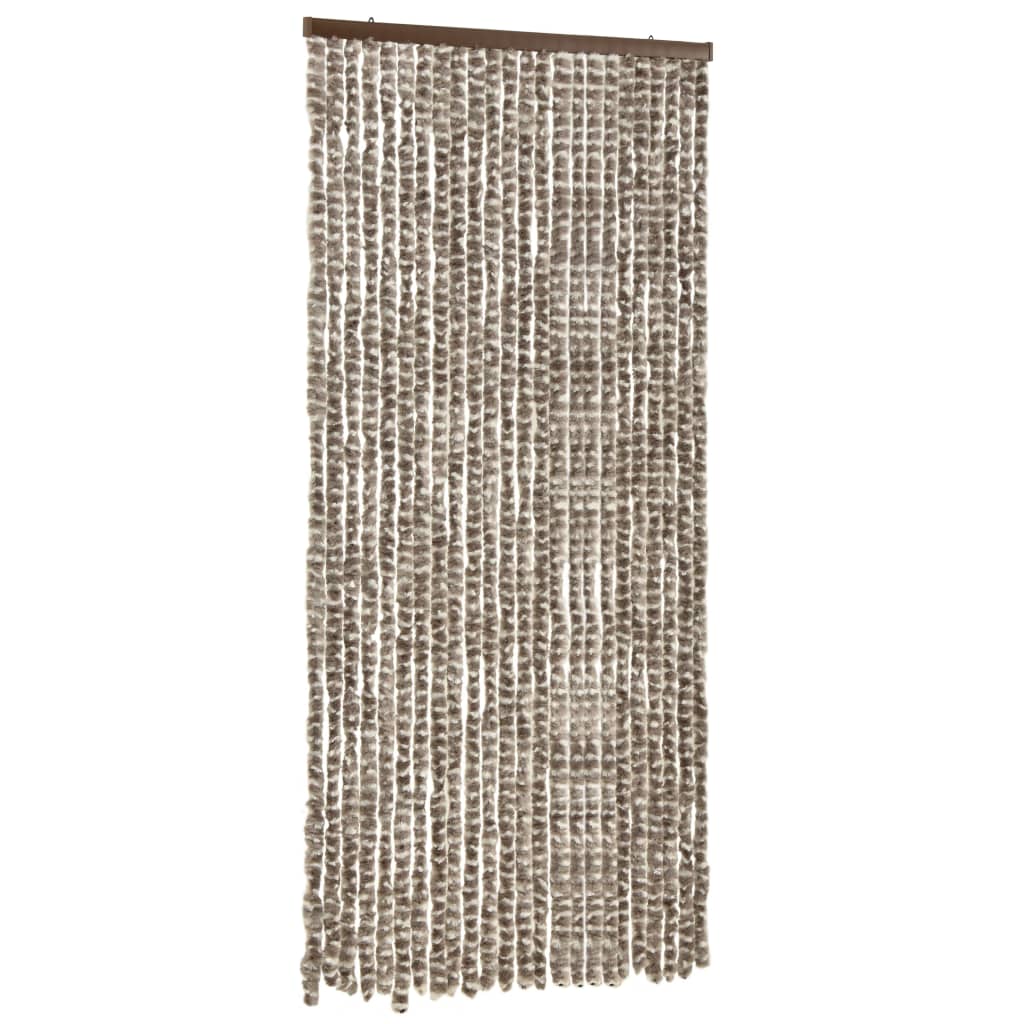 Zanzariera Grigio Talpa e Bianco 100x220 cm Ciniglia - homemem39