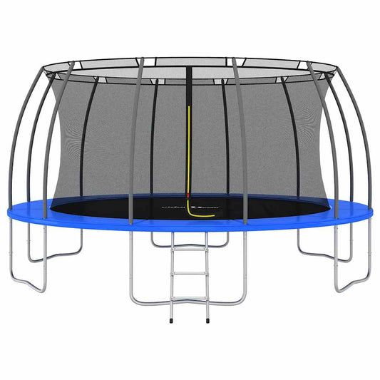 Set Trampolino Rotondo 488x90 cm 150 kg - homemem39