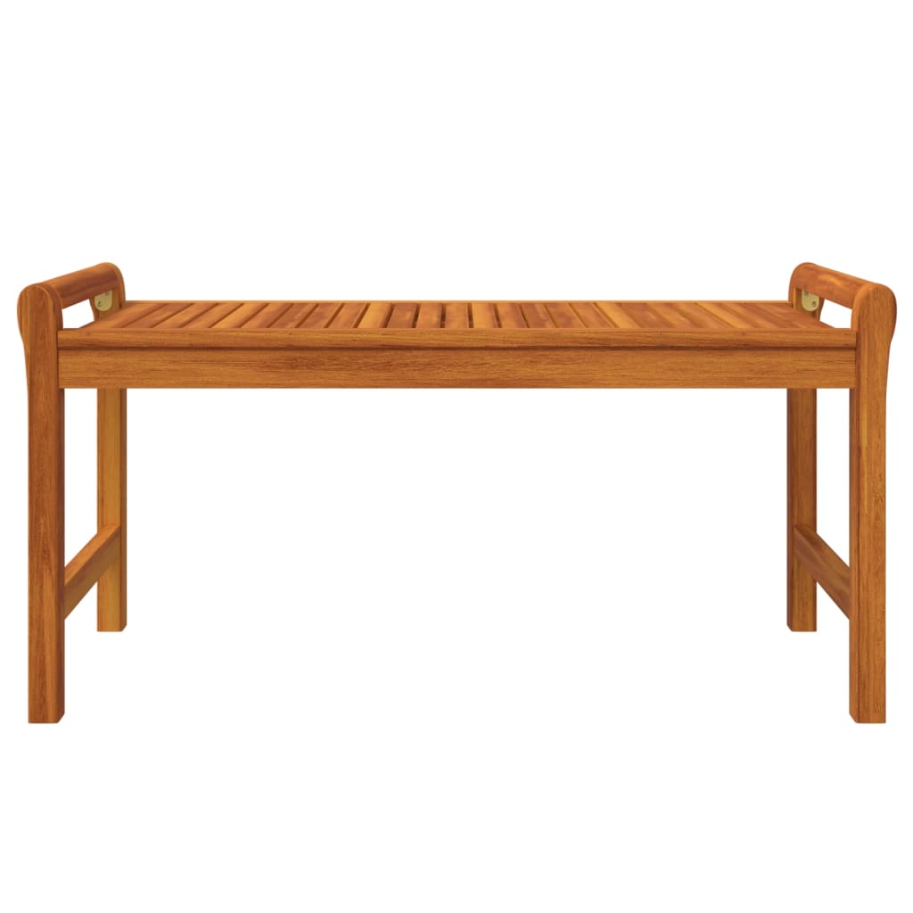 Tavolino da Salotto 100x50x50 cm in Legno Massello di Acacia | homemem39