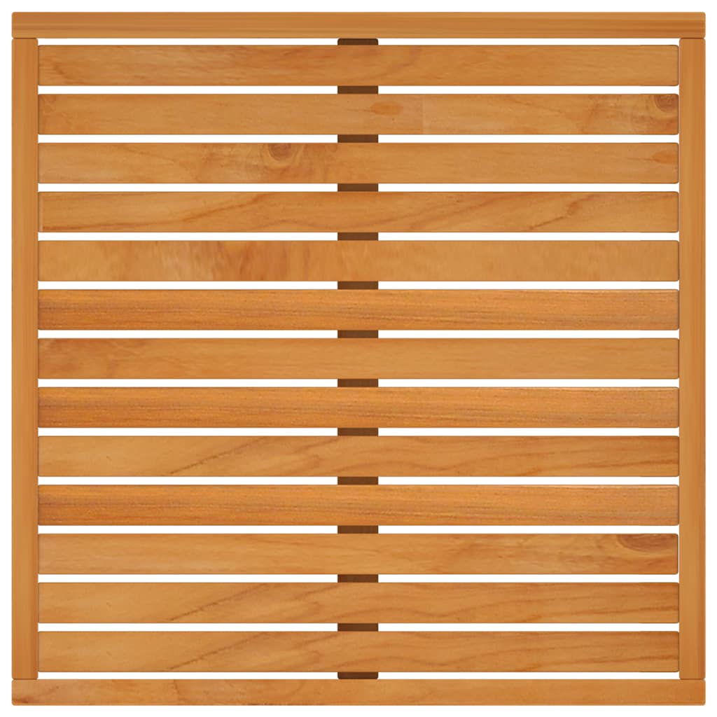 Tavolo da Giardino 68,5x68,5x24 cm in Legno Massello di Acacia - homemem39