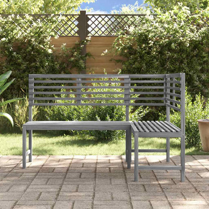 Panca da Giardino ad Angolo 140 cm Legno Massello Acacia