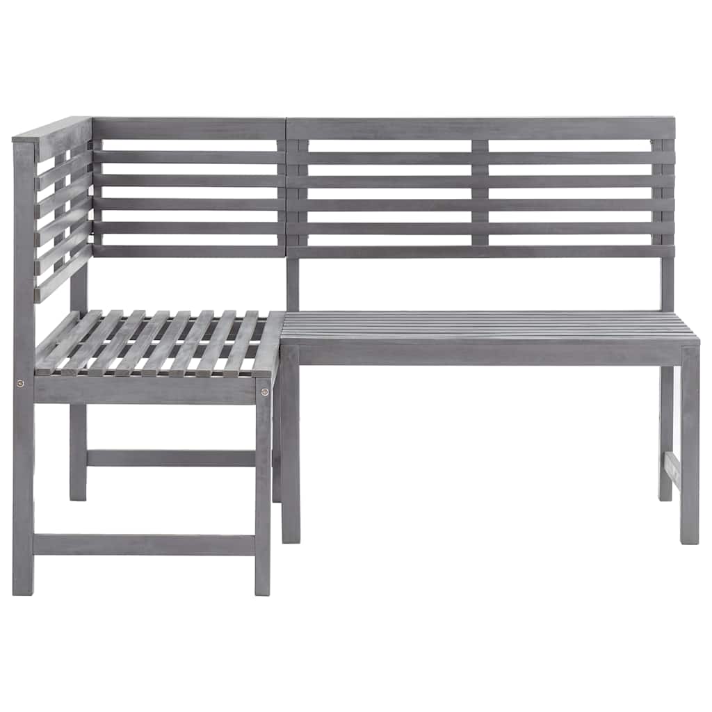 Panca da Giardino ad Angolo 140 cm Legno Massello Acacia | homemem39