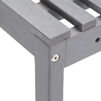 Panca da Giardino ad Angolo 140 cm Legno Massello Acacia | homemem39