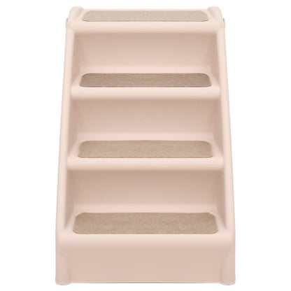Scala Pieghevole per Cani Crema 62x40x49,5 cm - homemem39