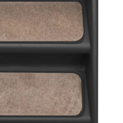 Scala Pieghevole per Cani Nera 62x40x49,5 cm - homemem39