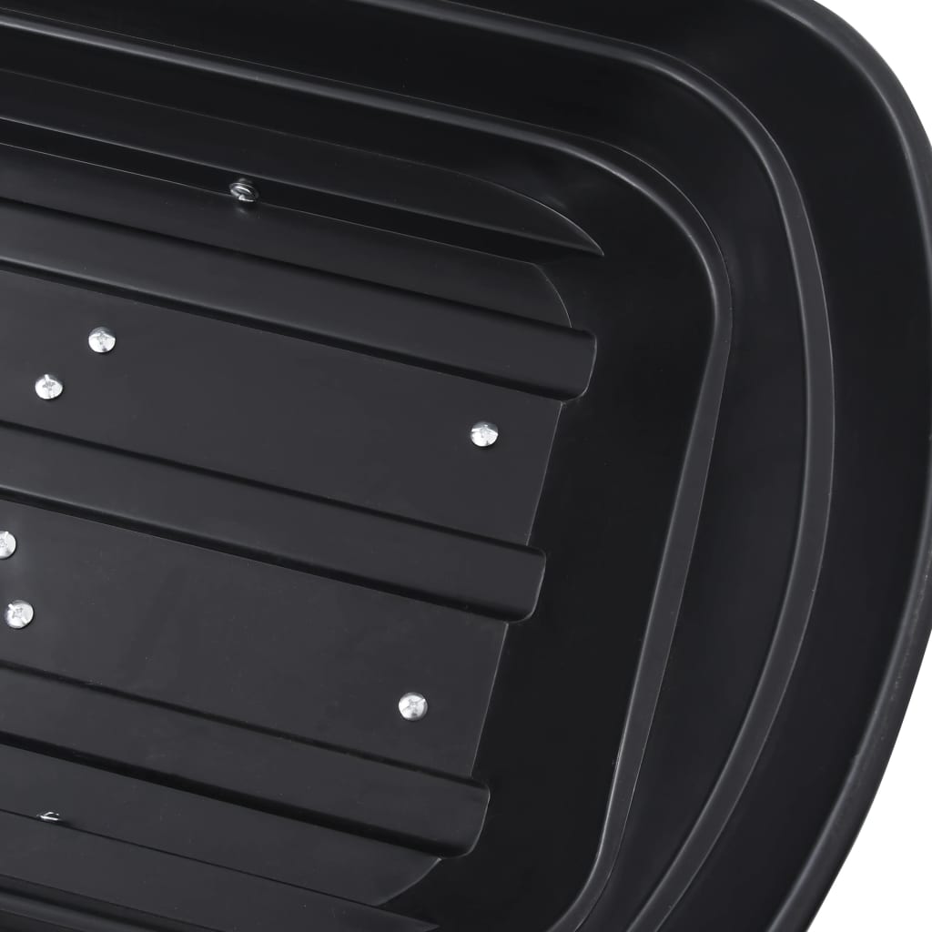 Carrello Manuale Ribaltabile da Giardino 300 kg 75 L Nero - homemem39