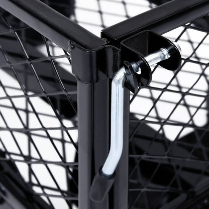 Carrello a Mano da Giardino Nero 250 kg - homemem39