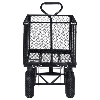 Carrello a Mano da Giardino Nero 350 kg - homemem39