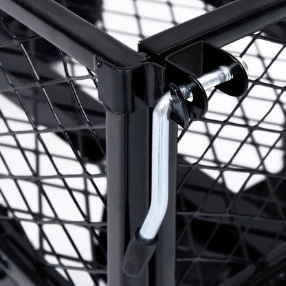 Carrello a Mano da Giardino Nero 350 kg - homemem39