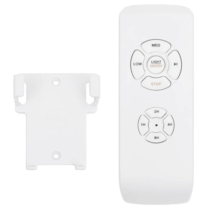 Ventilatore Soffitto Luce e Telecomando 108cm Marrone Chiaro