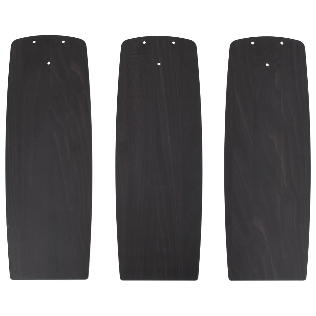 Ventilatore Soffitto con Luce e Telecomando 108cm Marrone Scuro - homemem39