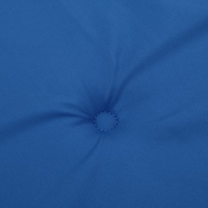Cuscini per Sedia 2 pz Blu Reale 40x40x3 cm in Tessuto Oxford