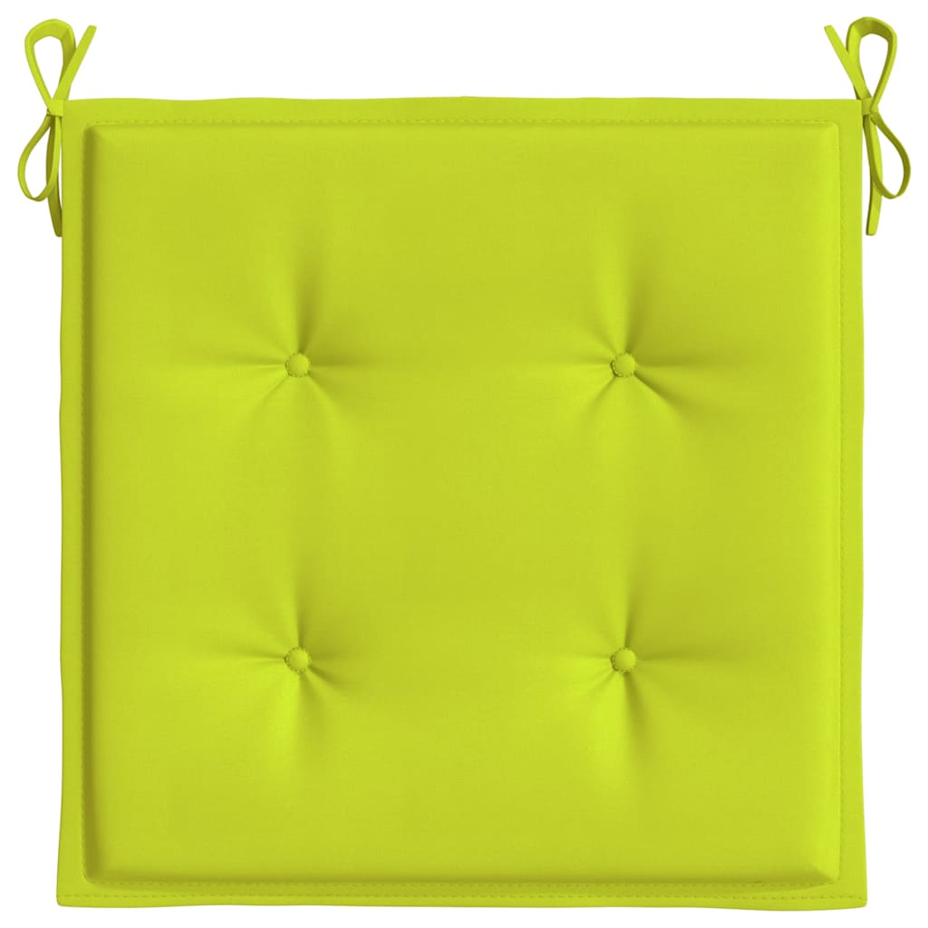 Cuscini per Sedia 6 pz Verde Intenso 40x40x4 cm Tessuto Oxford | homemem39