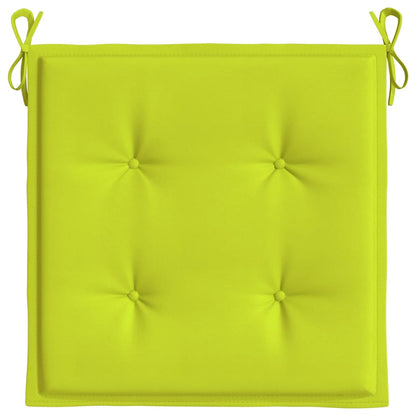 Cuscini per Sedia 6 pz Verde Intenso 40x40x4 cm Tessuto Oxford | homemem39