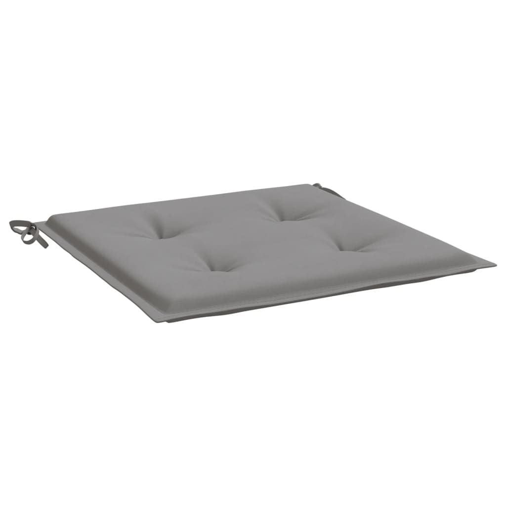Cuscini per Sedia 6 pz Grigi 50x50x4 cm in Tessuto Oxford | homemem39
