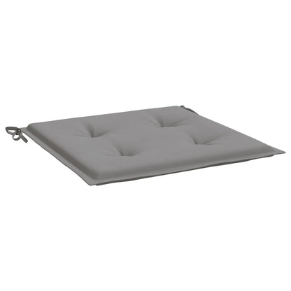 Cuscini per Sedia 6 pz Grigi 50x50x4 cm in Tessuto Oxford | homemem39