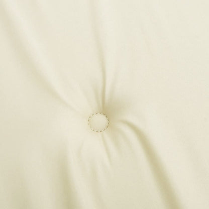 Cuscini per Sedia 4 pz Crema 50x50x4 cm in Tessuto Oxford | homemem39