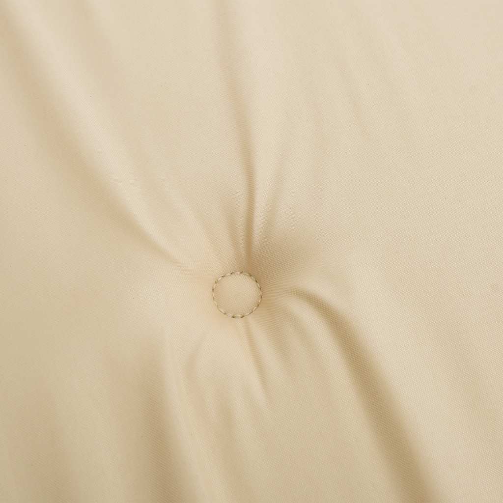 Cuscini per Sedia 2 pz Beige 50x50x4 cm in Tessuto Oxfor4 | homemem39