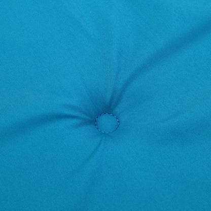 Cuscini per Sedia 6 pz Blu 50x50x3 cm in Tessuto Oxford