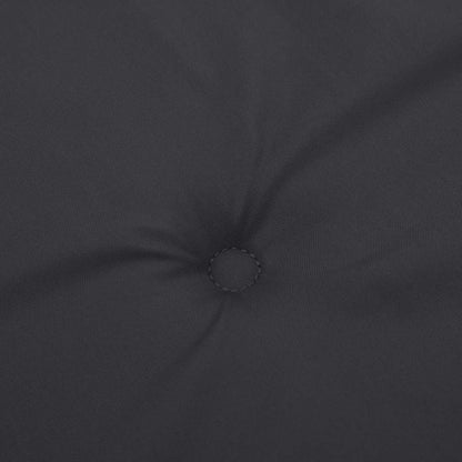 Cuscini per Sedia 4 pz Neri 50x50x4 cm in Tessuto Oxford | homemem39