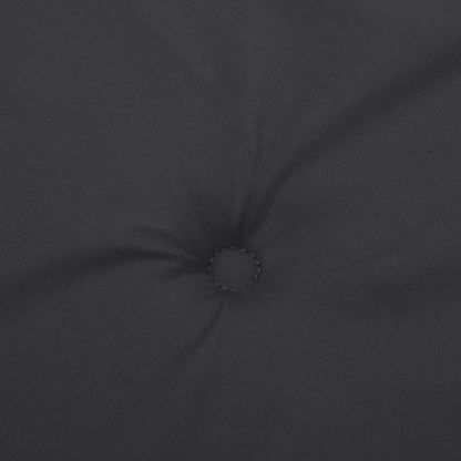 Cuscini per Sedia 4 pz Neri 50x50x3 cm in Tessuto Oxford