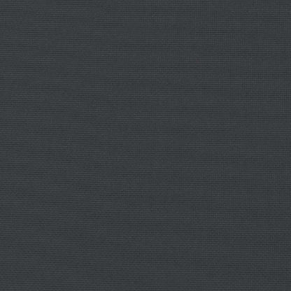 Cuscini per Sedia 4 pz Neri 50x50x3 cm in Tessuto Oxford