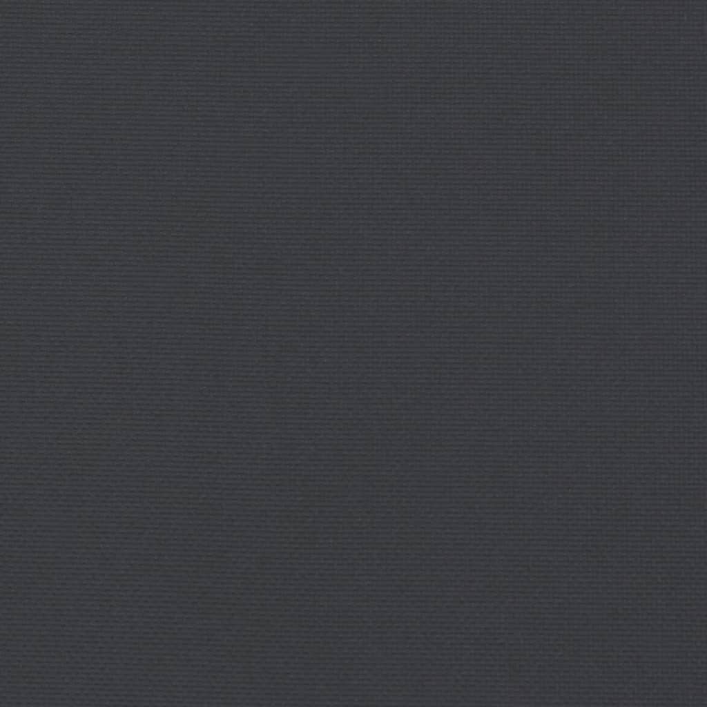 Cuscini per Sedia 6 pz Neri 50x50x4 cm in Tessuto Oxford | homemem39