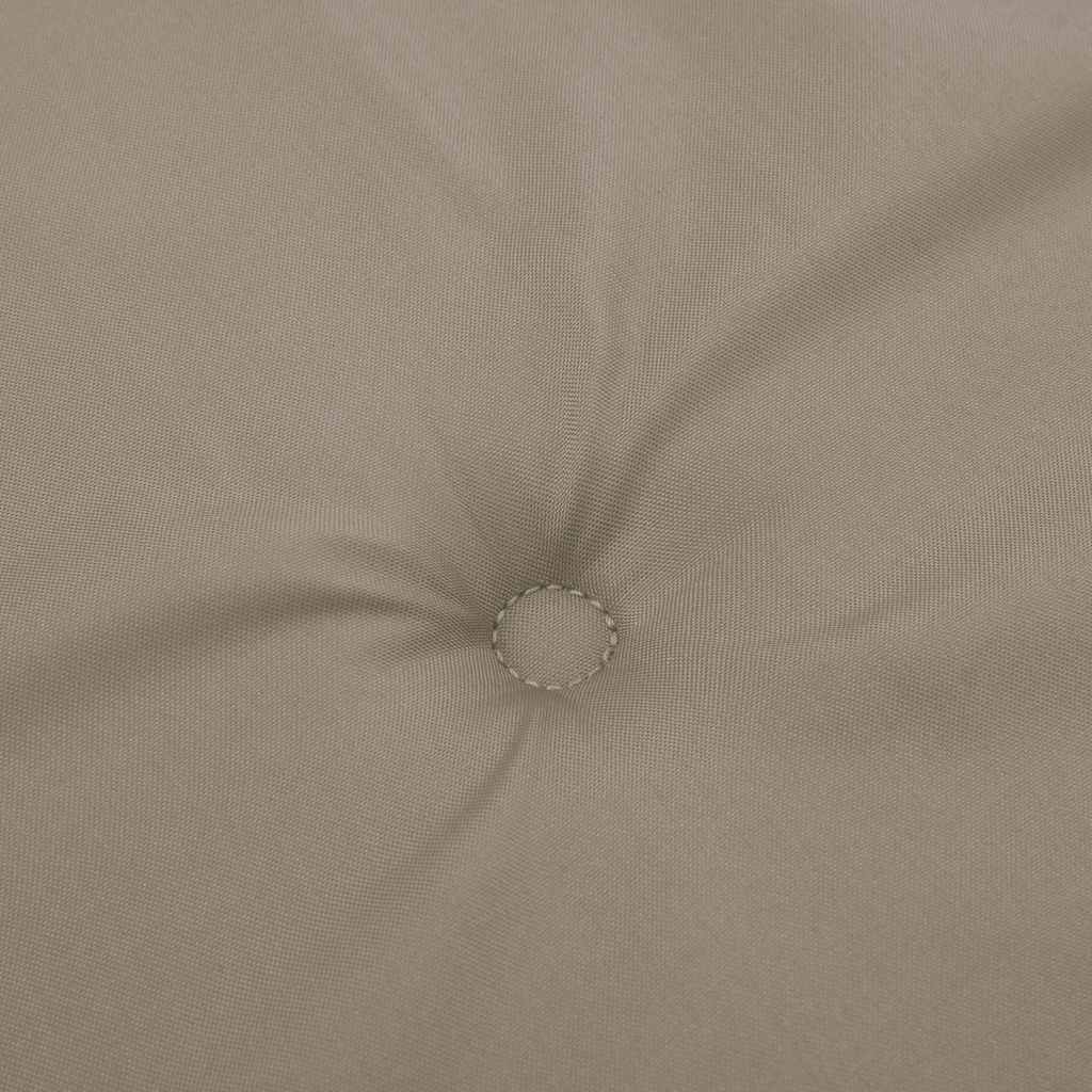 Cuscini per Sedia 4 pz Tortora 50x50x4 cm in Tessuto Oxford | homemem39