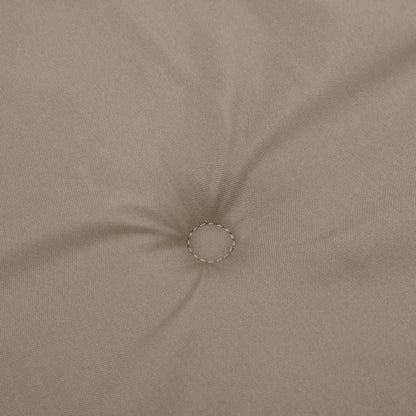Cuscini per Sedia 6 pz Tortora 50x50x3 cm in Tessuto Oxford