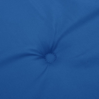 Cuscini per Sedia 2 pz Blu Reale 50x50x3 cm in Tessuto Oxford