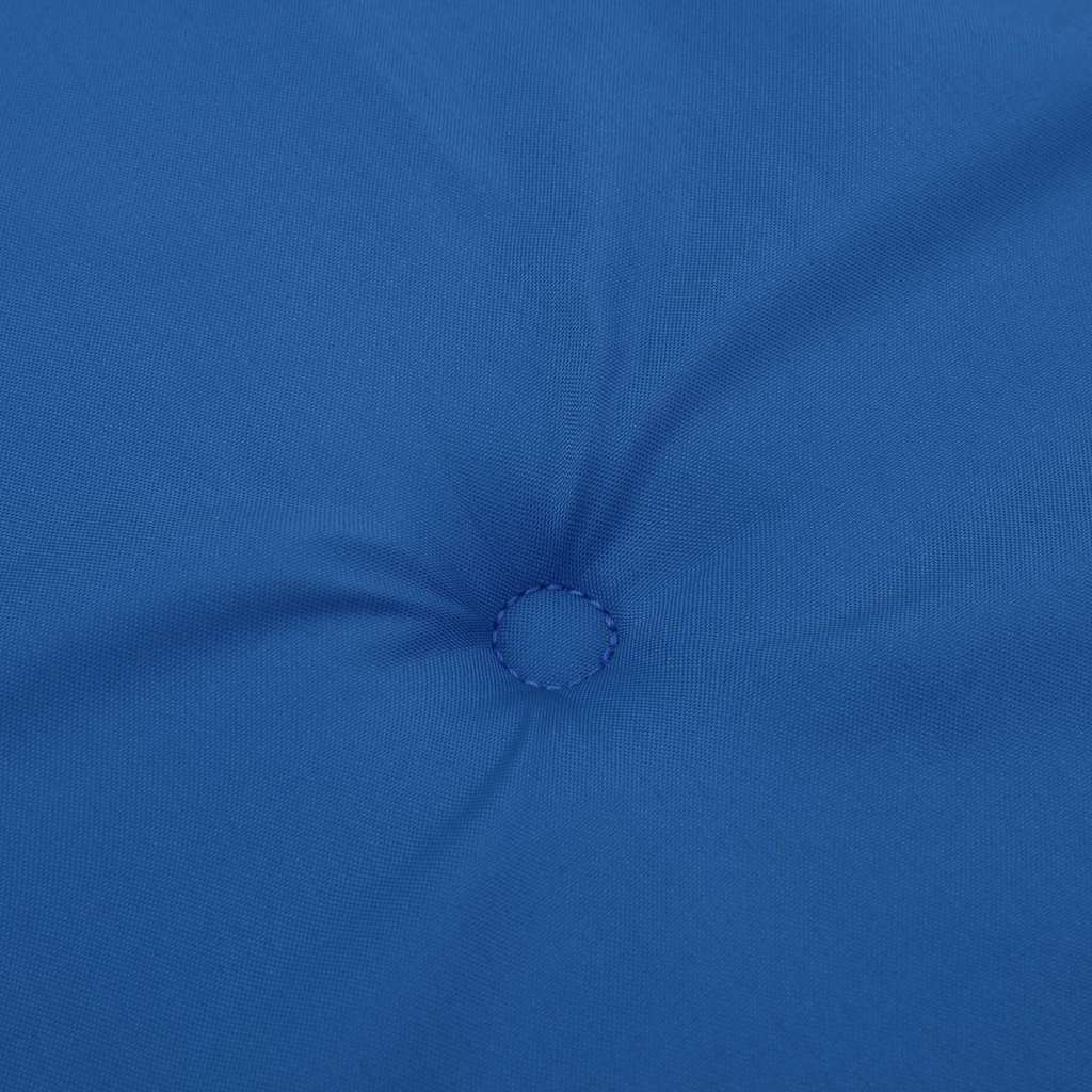 Cuscini per Sedia 2 pz Blu Reale 50x50x4 cm in Tessuto Oxford | homemem39