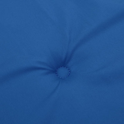Cuscini per Sedia 6 pz Blu Reale 50x50x4 cm in Tessuto Oxford