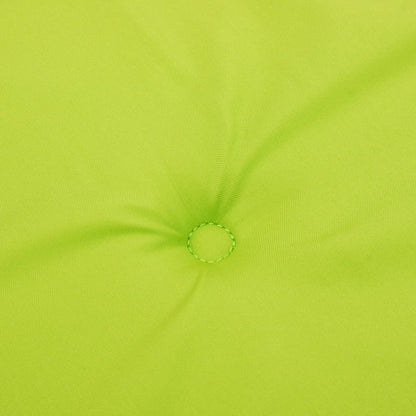 Cuscini per Sedia 6 pz Verde Brillante 50x50x4cm Tessuto Oxford