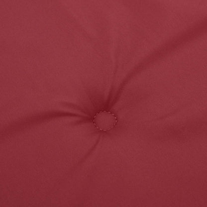 Cuscino per Panca Rosso Vino 100x50x4 cm in Tessuto Oxford | homemem39