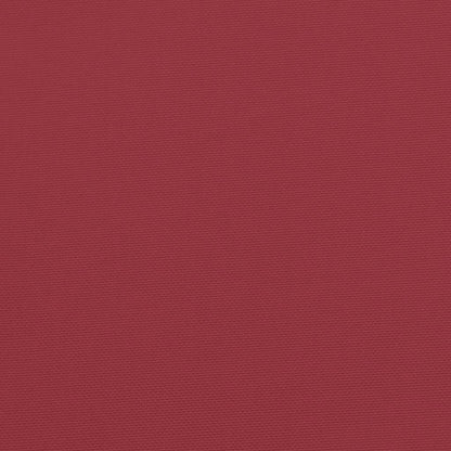 Cuscino per Panca Rosso Vino 100x50x4 cm in Tessuto Oxford