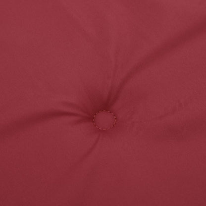 Cuscino per Panca Rosso Vino 120x50x3 cm in Tessuto Oxford