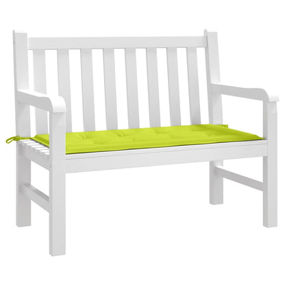 Cuscino per Panca Verde Brillante 120x50x4 cm in Tessuto Oxford | homemem39
