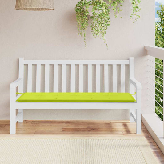 Cuscino per Panca Verde Brillante in Tessuto Oxford