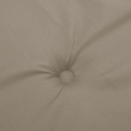 Cuscini per Sedia 6 pz Tortora 100x50x3 cm in Tessuto Oxford | homemem39