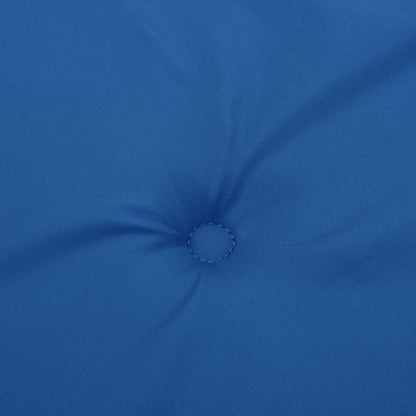 Cuscini per Sedia 2 pz Blu Reale 100x50x3 cm in Tessuto Oxford