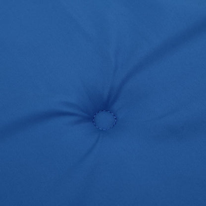 Cuscini per Sedia 6 pz Blu Reale 100x50x3 cm in Tessuto Oxford