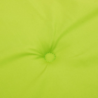 Cuscini per Sedia 2 pz Verde Intenso 100x50x3 cm Tessuto Oxford