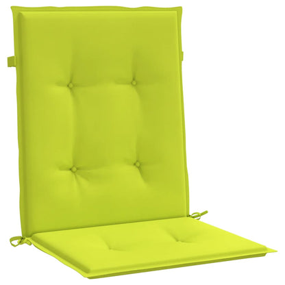 Cuscini per Sedia 6 pz Verde Intenso 100x50x3 cm Tessuto Oxford - homemem39