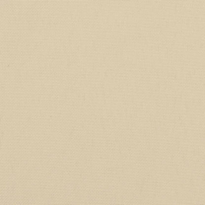 Cuscino per Lettino Beige 186x58x3 cm in Tessuto Oxford