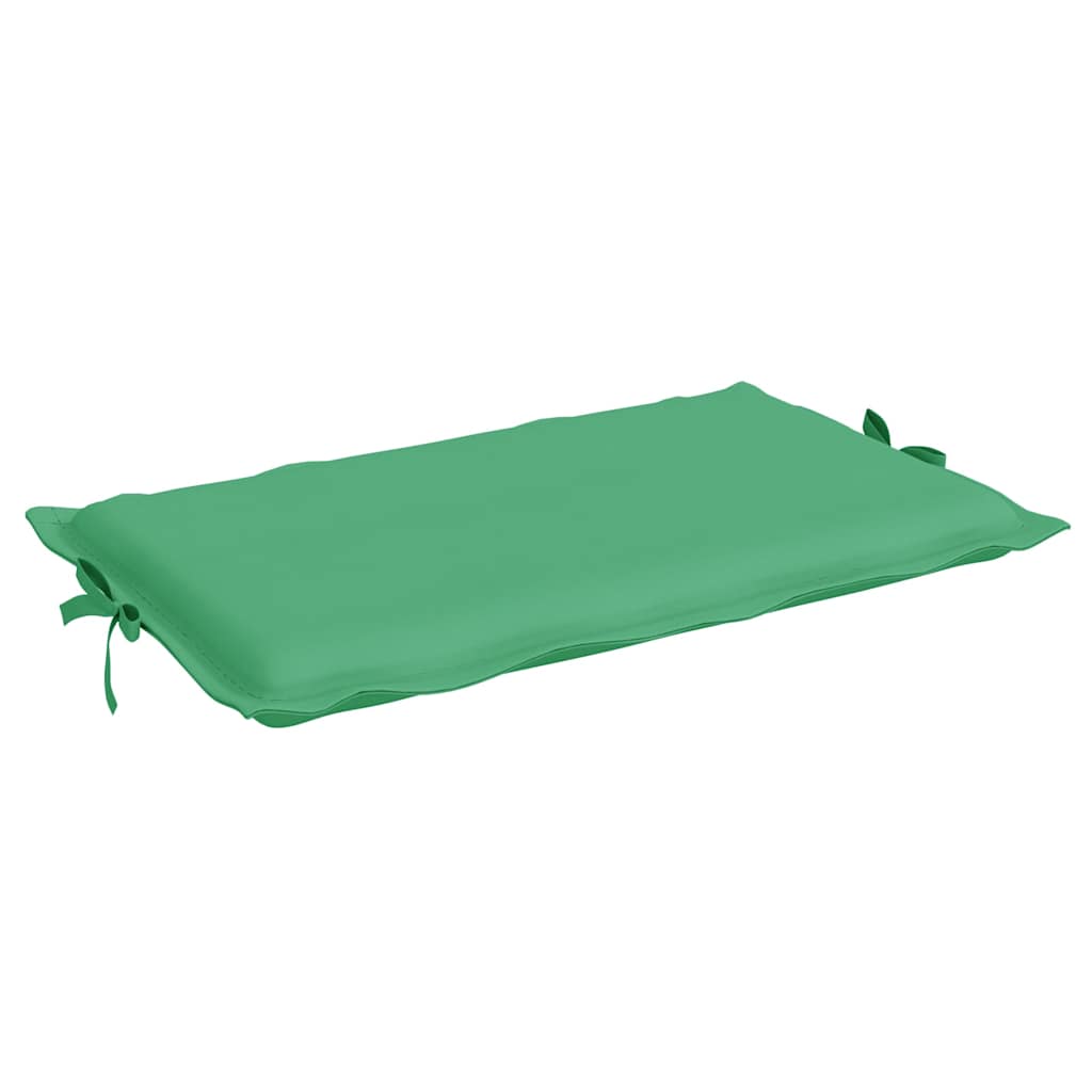 Cuscino per Lettino Verde 186x58x4 cm in Tessuto Oxford