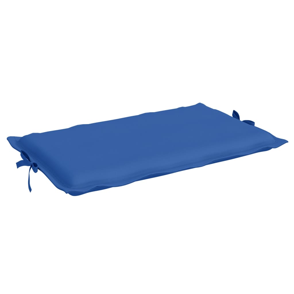 Cuscino per Lettino Blu Reale 186x58x3 cm in Tessuto Oxford