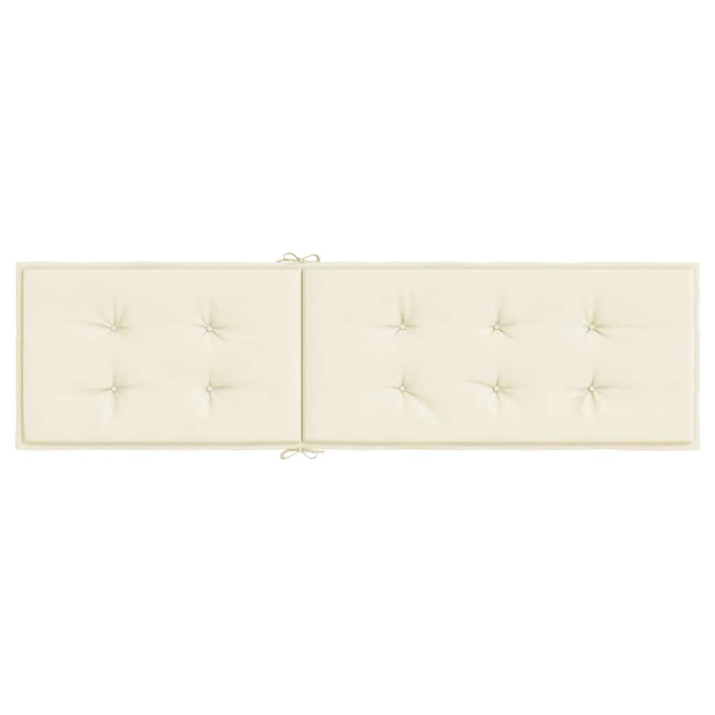 Cuscino per Sdraio Crema (75+105)x50x4 cm - homemem39